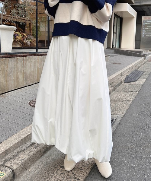 INGNI(イング)の「バルーンスカート(スカート・レディース・ブラック/グレー/オフホワイト・FREE)」の5枚目の写真