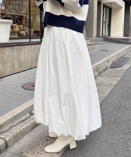 INGNI(イング)の「バルーンスカート(スカート・レディース・ブラック/グレー/オフホワイト・FREE)」の6枚目の写真