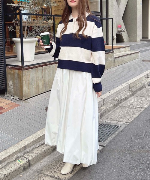 INGNI(イング)の「バルーンスカート(スカート・レディース・ブラック/グレー/オフホワイト・FREE)」の9枚目の写真