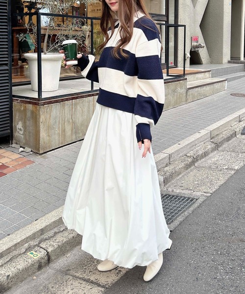 INGNI(イング)の「バルーンスカート(スカート・レディース・ブラック/グレー/オフホワイト・FREE)」の11枚目の写真