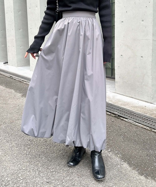 INGNI(イング)の「バルーンスカート(スカート・レディース・ブラック/グレー/オフホワイト・FREE)」の16枚目の写真