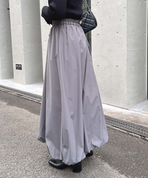 INGNI(イング)の「バルーンスカート(スカート・レディース・ブラック/グレー/オフホワイト・FREE)」の18枚目の写真