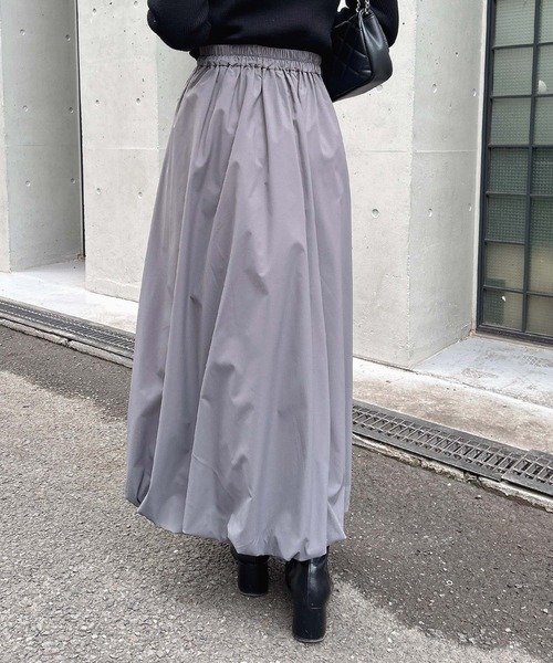INGNI(イング)の「バルーンスカート(スカート・レディース・ブラック/グレー/オフホワイト・FREE)」の19枚目の写真