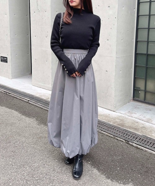 INGNI(イング)の「バルーンスカート(スカート・レディース・ブラック/グレー/オフホワイト・FREE)」の20枚目の写真