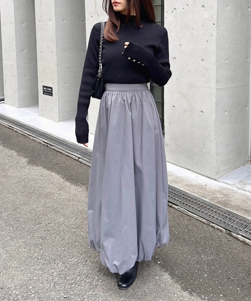INGNI(イング)の「バルーンスカート(スカート・レディース・ブラック/グレー/オフホワイト・FREE)」の21枚目の写真