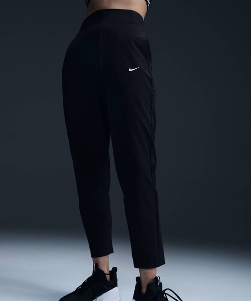 NIKE(ナイキ)の「ナイキ Dri-FIT ブリス ビクトリー ウィメンズ ミッドライズ トレーニングパンツ / Nike Dri-FIT Bliss Victory Women's Mid-Rise Training Pants HJ3765-010 Black(その他パンツ・レディース・ブラック・L/M/S/XL/XS)」の2枚目の写真