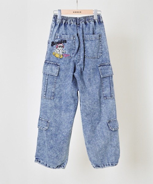 GORGE（ゴージ）の「刺しゅうカーゴデニムパンツ（カーゴパンツ）」 - WEAR