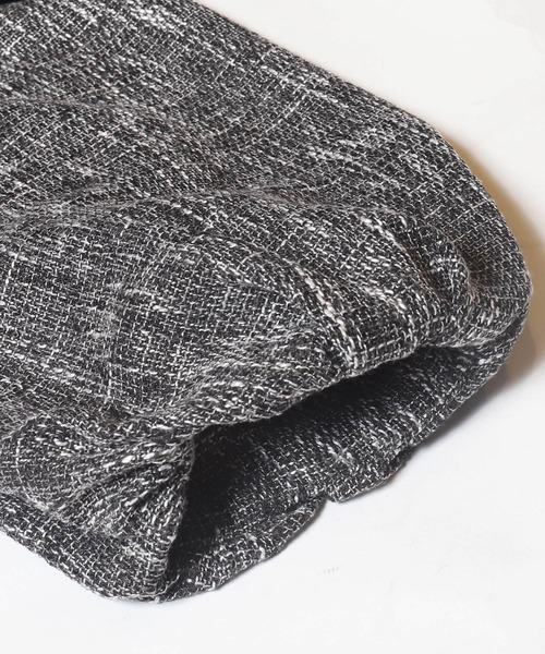 coca（coca）（コカ）の「2点セット ツイードジャケットセットアップ（スーツセット・レディース・ブラック/グレー・M/S/L）」の19枚目の写真