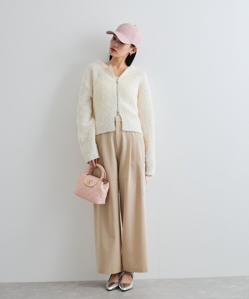 VIS（ビス）の「【2WAY】変形ひねりキルティングミニショルダーバッグ（ショルダーバッグ・レディース・ブラック/ピンク系その他2/キナリ・FREE）」の10枚目の写真