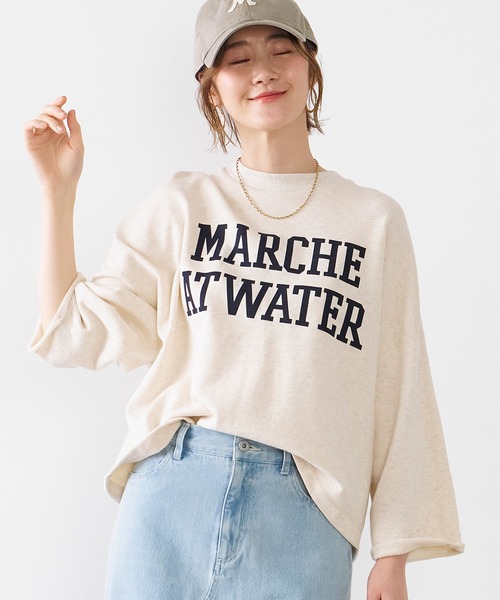 【美品】 マイカアンドディール ワイドスリーブプリントスウェット 楽天市場】MICA&DEAL マイカ＆ディール スウェット 0125109018