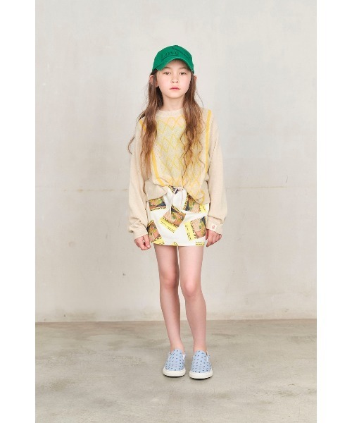 The animals observatory（ジ・アニマルズ・オブザーバトリー）の「The Animals Observatory / プリントキャップ（キャップ・キッズ・ピンク/グリーン・L/M）」の8枚目の写真