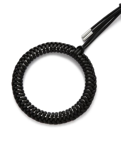 ITTI（イッチ）の「ITTI/イッチ/CRISTY KNOT WRIST CIRCLE CHARM / RAPTO JP（キーホルダー・メンズ・ライトグレー/ブラック/アイボリー・F）」の8枚目の写真