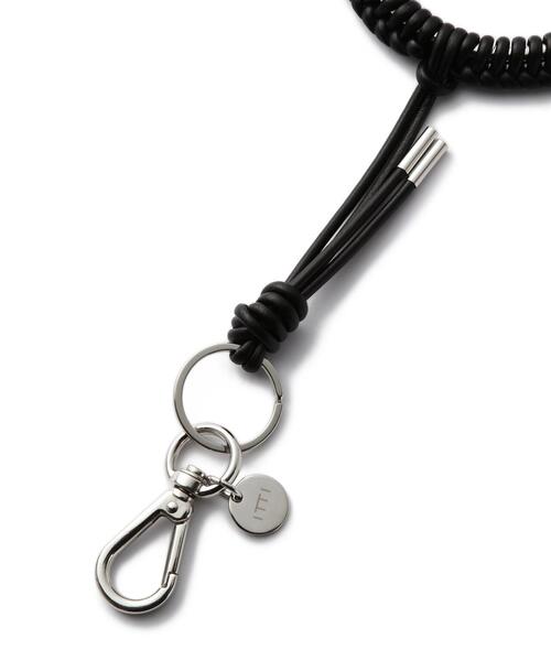 ITTI（イッチ）の「ITTI/イッチ/CRISTY KNOT WRIST CIRCLE CHARM / RAPTO JP（キーホルダー・メンズ・ライトグレー/ブラック/アイボリー・F）」の9枚目の写真