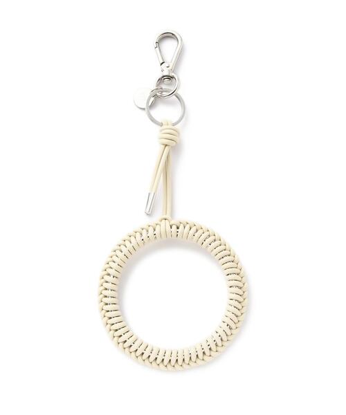ITTI（イッチ）の「ITTI/イッチ/CRISTY KNOT WRIST CIRCLE CHARM / RAPTO JP（キーホルダー・メンズ・ライトグレー/ブラック/アイボリー・F）」の13枚目の写真