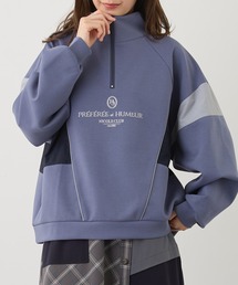 179/WG（イチナナキュウダブルジー）の「スタンドドッキングハーフジップ（スウェット）」