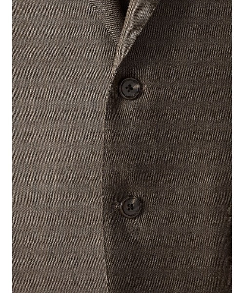 Perfect Suit FActory(パーフェクトスーツファクトリー)の「【EDWINコラボ】デニムライクウールセットアップジャケット ブラウン/カーキ/ブルー(スーツジャケット・メンズ・カーキ/ブルー/ブラウン・3L/LL/S/M/L)」の20枚目の写真
