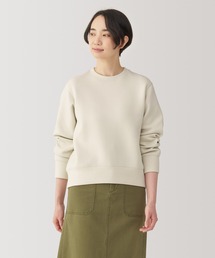 婦人 二重編みスウェットシャツ