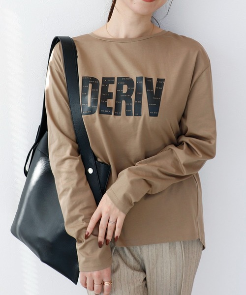 tシャツ DERIVロゴロンＴ レディース Jines tシャツ DERIVロゴロンT レディース : ZOZOTOWN Yahoo!店