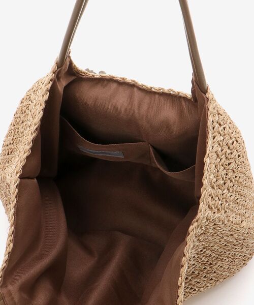 le.coeur blanc（ルクールブラン）の「フリルフラップクロッシェトート（トートバッグ・レディース・ブラック/ブラウン・FREE）」の19枚目の写真