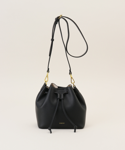 Simplicite（サンプリシテ）の「SINBONO/シンボノ Kate Bucket Bag（ショルダーバッグ・レディース・スカイブルー/ブラック/オレンジ系その他/ピンク系その他/ホワイト系その他/ラベンダー/サファリグリーン/ライトグリーン・FREE）」の3枚目の写真
