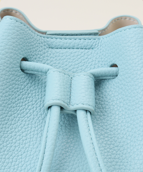 Simplicite（サンプリシテ）の「SINBONO/シンボノ Kate Bucket Bag（ショルダーバッグ・レディース・スカイブルー/ブラック/オレンジ系その他/ピンク系その他/ホワイト系その他/ラベンダー/サファリグリーン/ライトグリーン・FREE）」の11枚目の写真