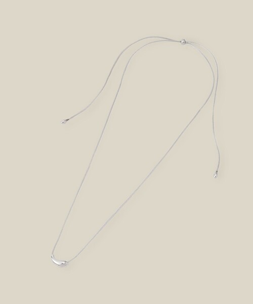 ROPE'(ロペ)の「ムアリングモチーフコードネックレス(ネックレス・レディース・ゴールド/シルバー・FREE)」の1枚目の写真