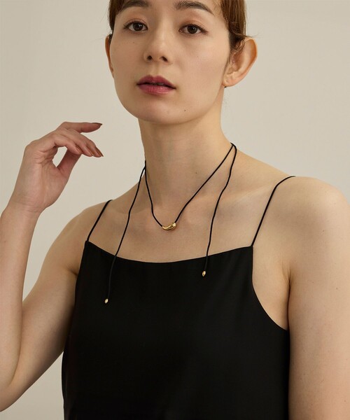 ROPE'(ロペ)の「ムアリングモチーフコードネックレス(ネックレス・レディース・ゴールド/シルバー・FREE)」の2枚目の写真