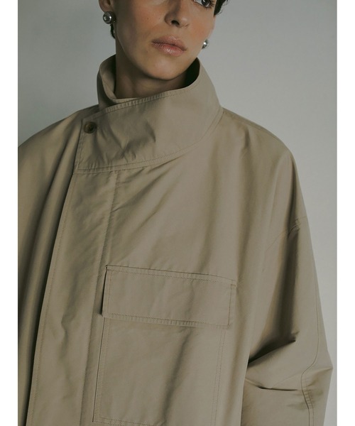 HER.（ハー）の「スタンドカラーロングコート（トレンチコート）」 - WEAR