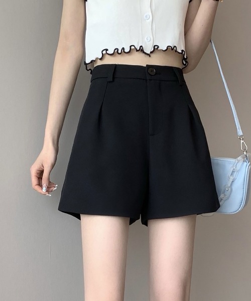 Asterellivi（アステレリビ）の「ショートパンツ（その他パンツ・レディース・ライトベージュ/ブラック・S/M/L）」の5枚目の写真