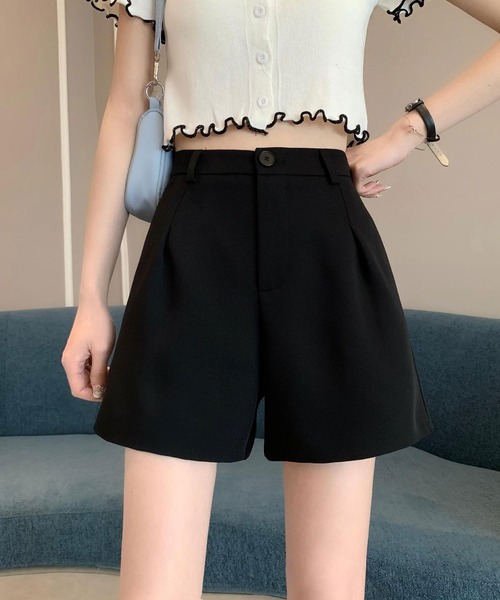 Asterellivi（アステレリビ）の「ショートパンツ（その他パンツ・レディース・ライトベージュ/ブラック・S/M/L）」の6枚目の写真