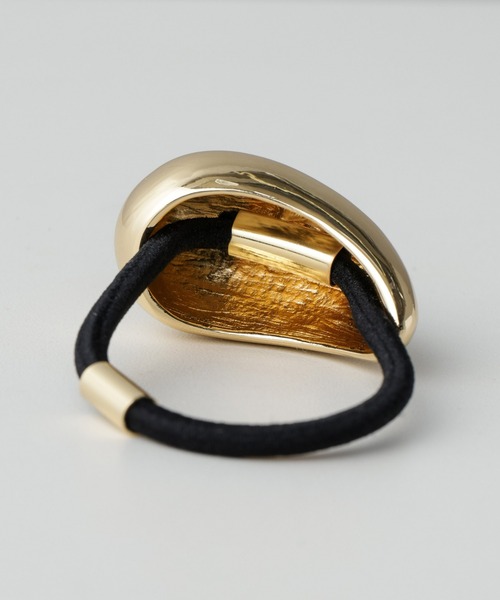 新品未使用！【JURATE LA/ユラティー】 ヘアゴム JURATE LA/ユラティー】 GOLDPLATE W HAIR TIE（ヘア