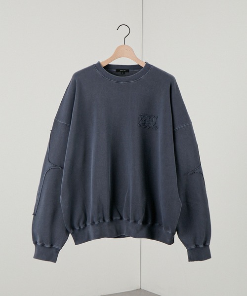 スウェット・トレーナー ALEX SWEATSHIRT トレーナー スウェット 「Alfred Alex」ラグランゲームビッグ