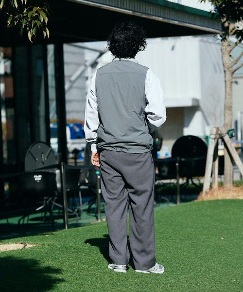 Snow Peak(スノーピーク)の「SNOWPEAK / スノーピーク 別注 Nylon Tussah VEST(Tシャツ/カットソー・メンズ・チャコールグレー/ブラック/カーキ・LARGE/MEDIUM)」の8枚目の写真