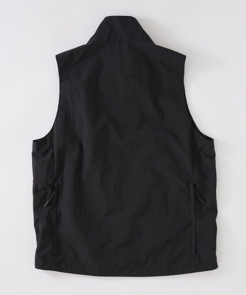 PEAK【M】スノーピーク別注Nylon Tussah VESTブラック JOURNAL STANDARD relume｜SNOWPEAK / スノーピーク 別注 Nylon