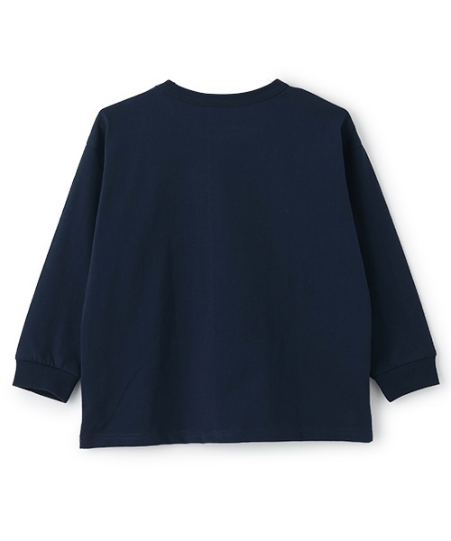 and D. petit main(アンドディープティマイン)の「【365D.】アソートプリント袖リブワイドロンT(Tシャツ/カットソー・キッズ・ホワイト系その他/オレンジ/ライム/ピンク/ブラック/ホワイト/ベージュ/ネイビー・150cm/140cm/130cm/120cm/110cm/90cm/100cm)」の22枚目の写真