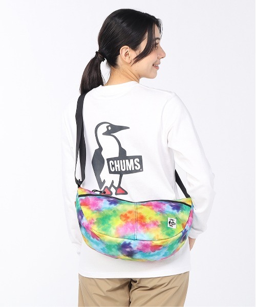 CHUMS(チャムス)の「【CHUMS/チャムス】 Recycle Small Banana Shoulder Bag(ショルダーバッグ・レディース・ブラック/グレイッシュベージュ/ネイビー/その他1/ピンク/その他4/その他2/その他3/ブルー系その他/その他5/その他7/その他6・FREE)」の22枚目の写真