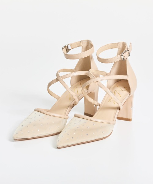 NOELA(ノエラ)の「ビジューパンプス(パンプス・レディース・ブラック/ベージュ/グレー・S/M/L)」の1枚目の写真