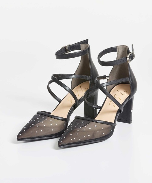 NOELA(ノエラ)の「ビジューパンプス(パンプス・レディース・ブラック/ベージュ/グレー・S/M/L)」の2枚目の写真