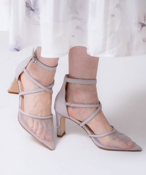 NOELA(ノエラ)の「ビジューパンプス(パンプス・レディース・ブラック/ベージュ/グレー・S/M/L)」の12枚目の写真