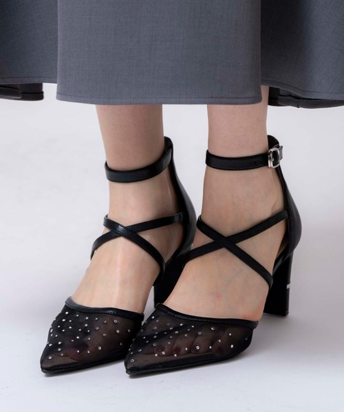 NOELA(ノエラ)の「ビジューパンプス(パンプス・レディース・ブラック/ベージュ/グレー・S/M/L)」の16枚目の写真