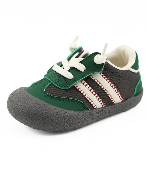 TOPSTAR（トップスター）の「KIDS TOPSTAR サイドラインゴム紐U型マジックテープキッズスニーカー（スニーカー・キッズ・ブラウン/ピンク/グリーン・30inch/28inch/31inch/29inch/24inch/26inch/27inch）」の13枚目の写真