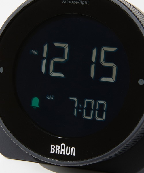 BRAUN（ブラウン）の「BRAUN DIGITAL CLOCK ブラウン デジタル クロック 置時計（置時計・レディース・ホワイト/ブラック・FREE）」の9枚目の写真