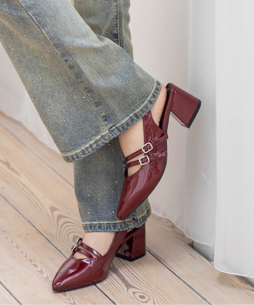 セール】ポインテッドトゥミュール[着回し抜群 カジュアル]≪再入荷