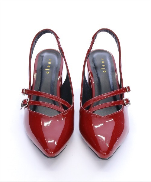 clear（クリア）の「《再入荷》ポインテッドトゥミュール（パンプス・レディース・ブラック/シルバー/レッド/ピンク・M/L）」の16枚目の写真