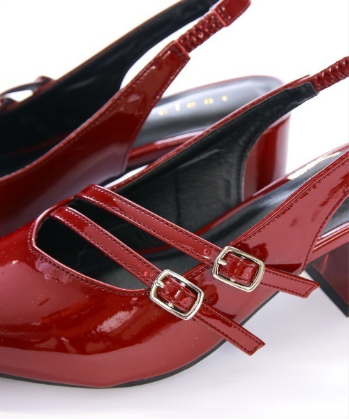 clear（クリア）の「《再入荷》ポインテッドトゥミュール（パンプス・レディース・ブラック/シルバー/レッド/ピンク・M/L）」の12枚目の写真