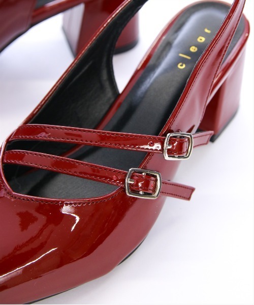 clear（クリア）の「《再入荷》ポインテッドトゥミュール（パンプス・レディース・ブラック/シルバー/レッド/ピンク・M/L）」の13枚目の写真