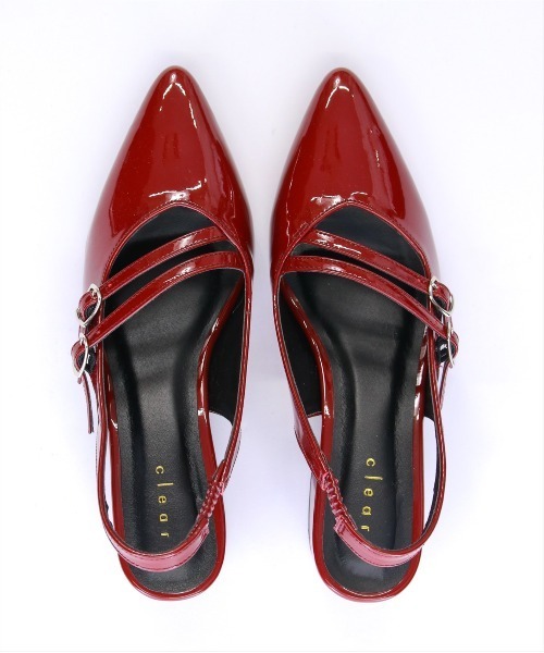 clear（クリア）の「《再入荷》ポインテッドトゥミュール（パンプス・レディース・ブラック/シルバー/レッド/ピンク・M/L）」の15枚目の写真