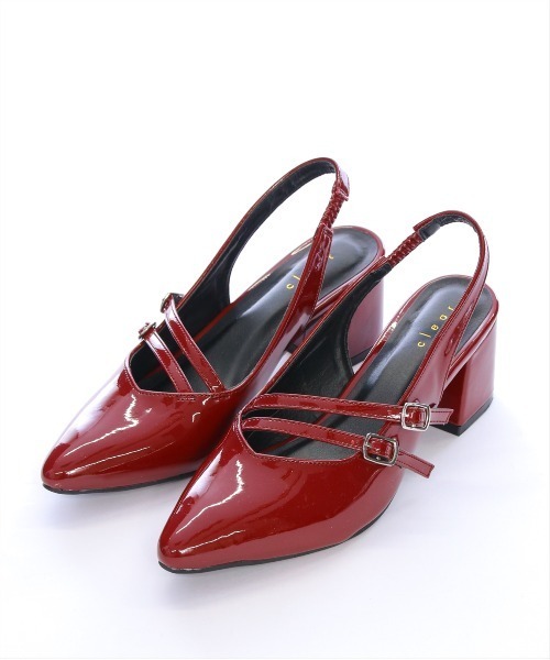 clear（クリア）の「《再入荷》ポインテッドトゥミュール（パンプス・レディース・ブラック/シルバー/レッド/ピンク・M/L）」の19枚目の写真