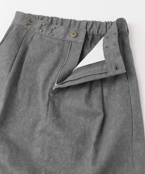 ITEMS URBANRESEARCH(アイテムズ アーバンリサーチ)の「ウエストタックスカート(スカート・レディース・ベージュ/グレー/ホワイト系その他・FREE)」の20枚目の写真