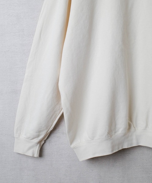 comfort colors(コンフォートカラーズ)の「【COMFORT COLORS】Garment Dyed 6.4oz Lightweight Crewneck Sweatshirt ガーメントダイ 6.4オンス ライトウェイト クルーネック スウェットシャツ【COMFORT-2】(スウェット・メンズ・ブルー/スミクロ/ピンク/アイボリー・LARGE/X-LARGE/MEDIUM/SMALL)」の8枚目の写真